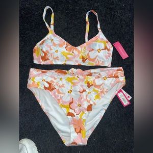 xhilaration Floral Two-Piece Bathing Suit!